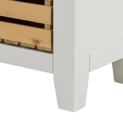 Ashstead Storage Bench - Oak & Ivory -Home Furnishing Series Store 12917106 1724897163068479