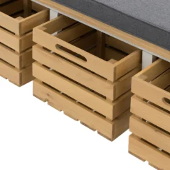 Ashstead Storage Bench - Oak & Ivory -Home Furnishing Series Store 12917106 7974897163028906