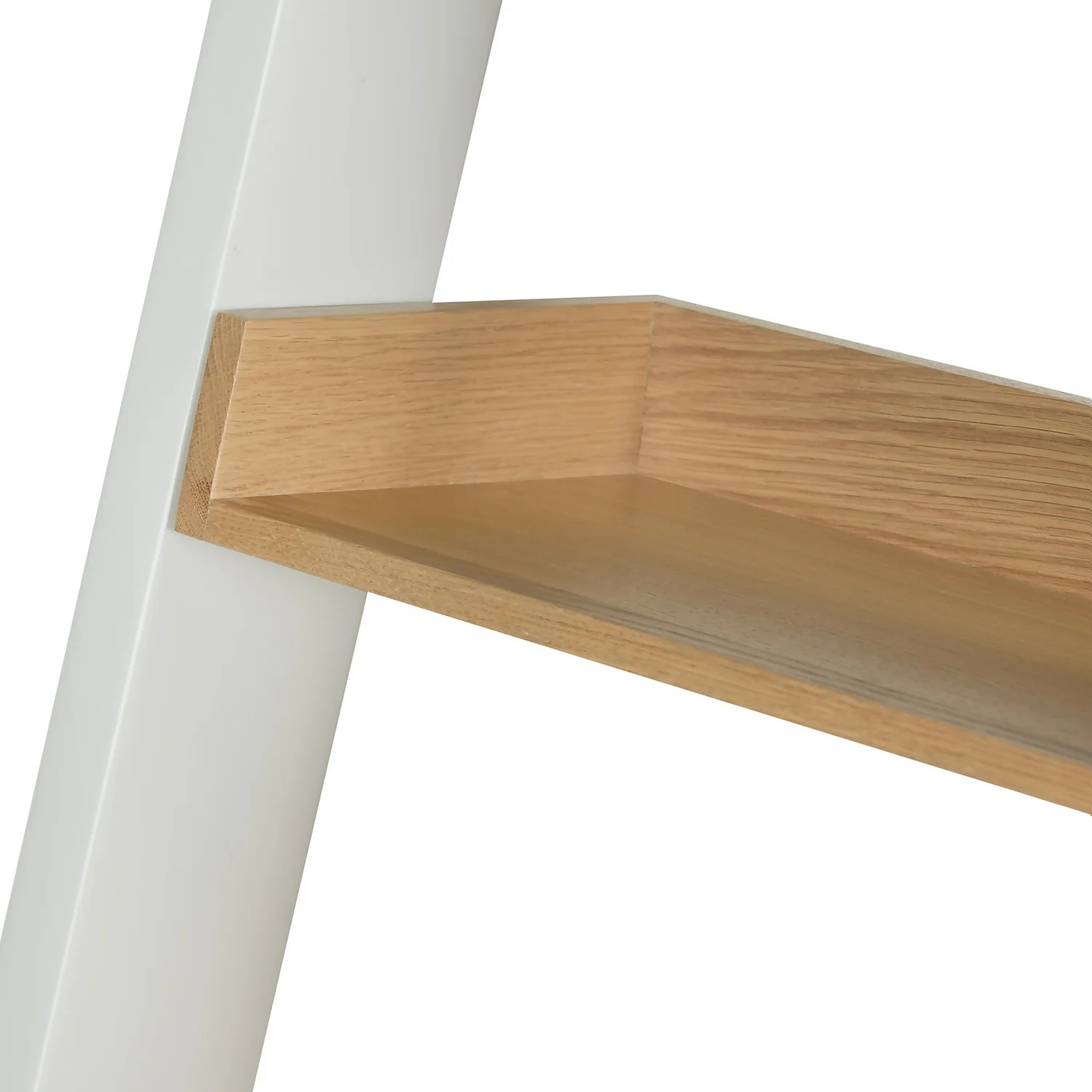 Ashstead Ladder Shelf - Oak & Ivory 8 Ashstead Ladder Shelf - Oak & Ivory - Image 6