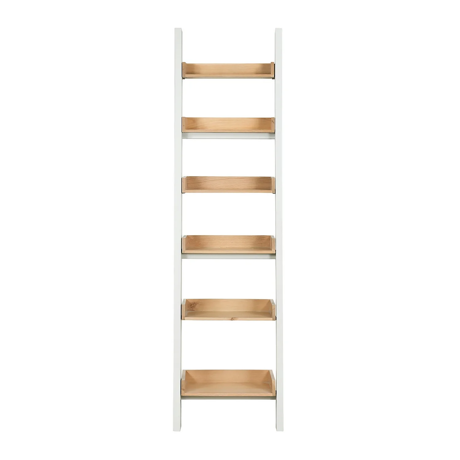 Ashstead Ladder Shelf - Oak & Ivory 5 Ashstead Ladder Shelf - Oak & Ivory - Image 3
