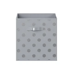 Living Elements Compact Cube Foil Spot Insert - Grey & Silver -Home Furnishing Series Store 12932940 6094887876046968