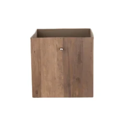 Clever Cube Timber Front Insert - Faux Dark Wood -Home Furnishing Series Store 12932956 8174900282792578
