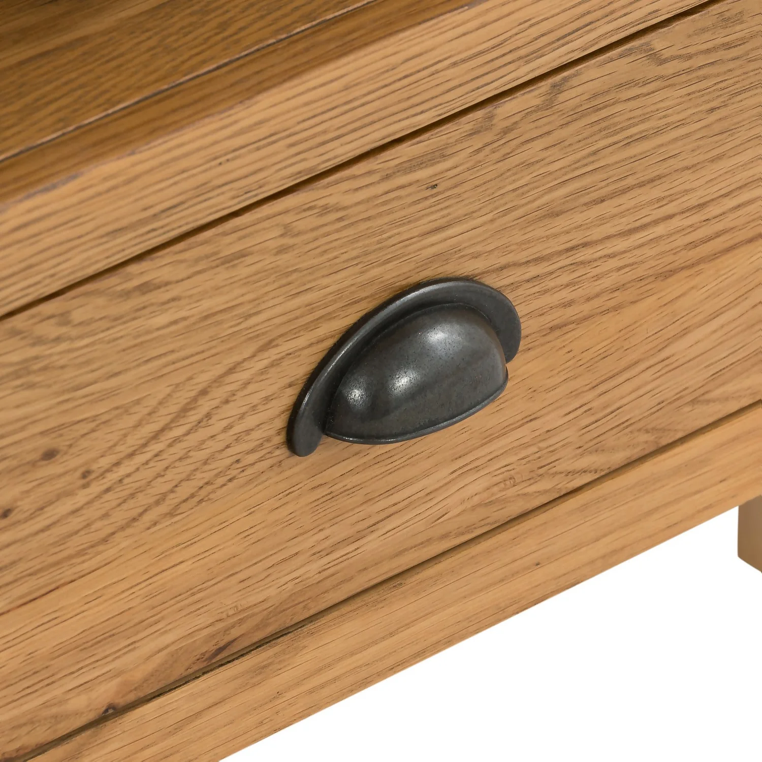 Norbury Corner TV Stand - Oak 10 Norbury Corner TV Stand - Oak - Image 8