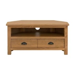Norbury Corner TV Stand - Oak 15 Norbury Corner TV Stand - Oak -Home Furnishing Series Store 12940834 2054873340558412
