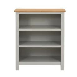 Norbury Low Bookcase - Grey -Home Furnishing Series Store 12940859 3694889183449380