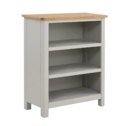 Norbury Low Bookcase - Grey