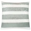 None Bold Gradient Stripe Cushion - Slate - 43x43cm -Home Furnishing Series Store 12940879 2584862494344390