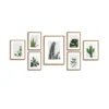 Set Of Gallery Frames 7pcs Oak 2 Set Of Gallery Frames 7pcs Oak -Home Furnishing Series Store 12949265 1834880372677728