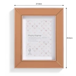 Bevelled Photo Frame - 7x5in - Rose Gold -Home Furnishing Series Store 13027985 1714930895996037