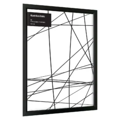 Aluminium Photo Frame - A4 - Black