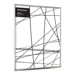 Aluminium Photo Frame - 30x40cm - Silver