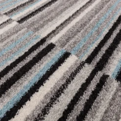 Barcode Stripe Rug - 120x170cm -Home Furnishing Series Store 13112212 1644874877725796