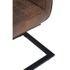 Ayden Cantilever Dining Chair - Set Of 2 - Tan -Home Furnishing Series Store 13125759 6074933242090618