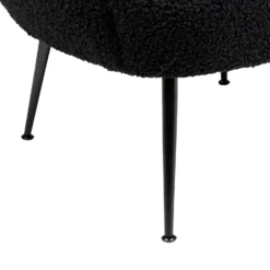 Tori Boucle Tub Chair - Black -Home Furnishing Series Store 13130400 1734919264983581