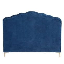 Sophia Scallop Double Bed - Navy 13 Sophia Scallop Double Bed - Navy -Home Furnishing Series Store 13163858 2004918700814813