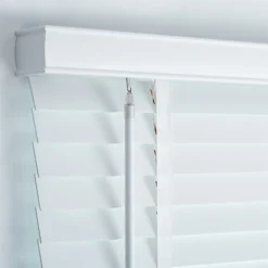 50mm Wood Venetian Blind - White - 90x160cm -Home Furnishing Series Store 13206203 1654884249873024