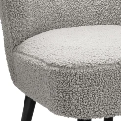 Sean Boucle Occasional Chair - Grey -Home Furnishing Series Store 13222760 7354920057777150