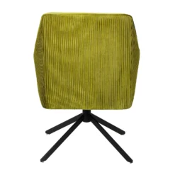 Pia Pleat Swivel Chair - Olive -Home Furnishing Series Store 13222763 1234940701625556