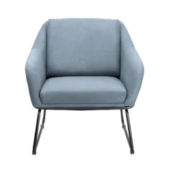 Evelyn Metal Frame Chair - Denim Blue -Home Furnishing Series Store 13222781 5444940701581669