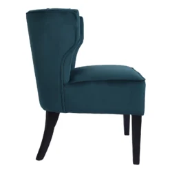 Sadie Velvet Accent Chair - Aegean Blue 14 Sadie Velvet Accent Chair - Aegean Blue -Home Furnishing Series Store 13223769 2094958840644425