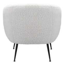 Tori Boucle Tub Chair - White -Home Furnishing Series Store 13224150 1774919264544705