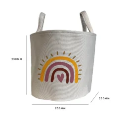 Flexi Storage Kids Small Storage Basket Rainbow -Home Furnishing Series Store 13414764 8054943628936978