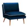 Pippa Pillow Accent Chair - Blue -Home Furnishing Series Store 13514417 1954997229771117