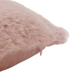 Faux Fur Rabbit Cushion - 45x45cm - Blush -Home Furnishing Series Store 13552794 1374964335842942