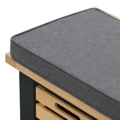 Ashstead Storage Bench - Oak & Charcoal -Home Furnishing Series Store 13642204 2484953455933643