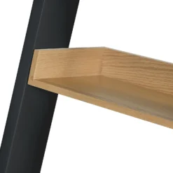Ashstead Ladder Shelf - Oak & Charcoal -Home Furnishing Series Store 13642205 2054953455481723