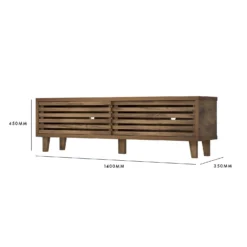 Erik Slatted Wide TV Unit 15 Erik Slatted Wide TV Unit -Home Furnishing Series Store 13642843 9274967648502105