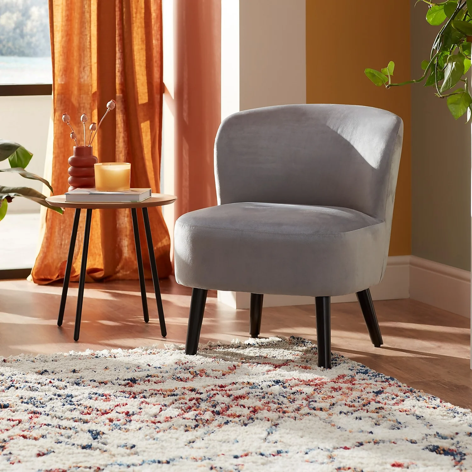 Amy Occasional Chair - Grey 4 Amy Occasional Chair - Grey - Image 2