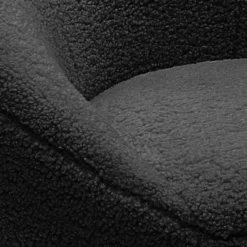 Bernie Boucle Chunky Tub Chair - Black -Home Furnishing Series Store 13644161 1324997057010519