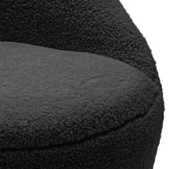 Bernie Boucle Chunky Tub Chair - Black -Home Furnishing Series Store 13644161 8674997057062107