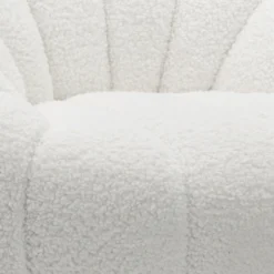 Brody Boucle Tub Armchair - Cream -Home Furnishing Series Store 13644169 1224997056981401