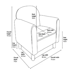 Barry Boucle Armchair - Cream -Home Furnishing Series Store 13644170 1375018742914622