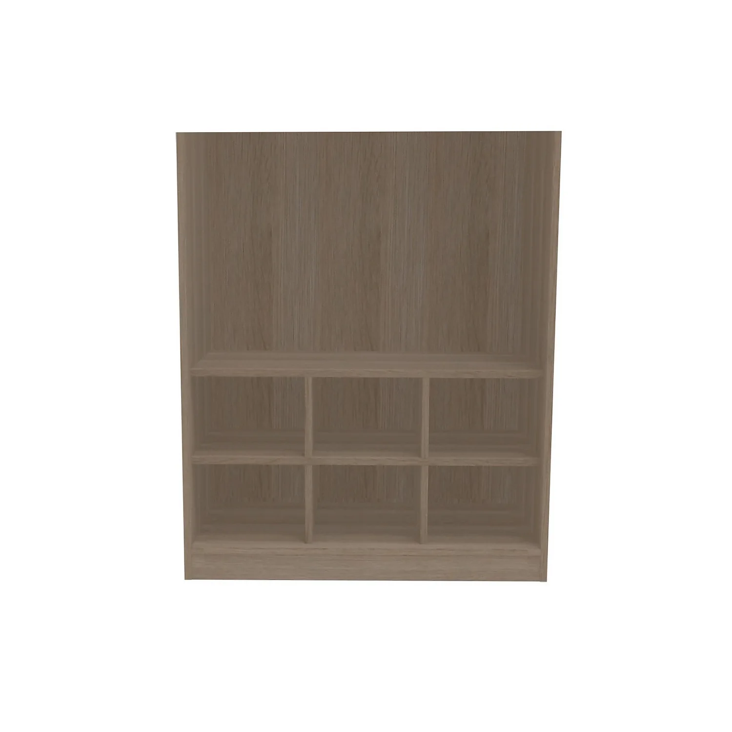 House Beautiful Internal Storage For Double Wardrobe, Pigeon Hole - Oak Effect 3 House Beautiful Internal Storage For Double Wardrobe, Pigeon Hole - Oak Effect