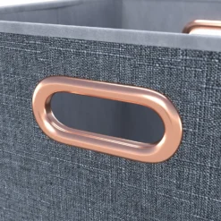 Clever Cube Fabric Insert - Set Of 2 - Woven Marine 9 Clever Cube Fabric Insert - Set Of 2 - Woven Marine -Home Furnishing Series Store 13911400 2134981912957077