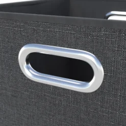 Clever Cube Fabric Insert - Set Of 2 - Woven Pepper 9 Clever Cube Fabric Insert - Set Of 2 - Woven Pepper -Home Furnishing Series Store 13911401 8194981912928613