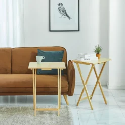 Wooden Folding Table - Natural -Home Furnishing Series Store 13954127 1785012830652985