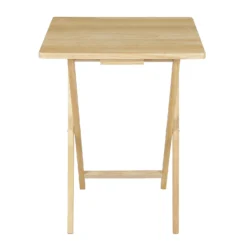 Wooden Folding Table - Natural -Home Furnishing Series Store 13954127 8715012830696152