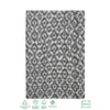 Recycled Cotton Geometric Rug - Grey - 160x230cm -Home Furnishing Series Store 14015872 1235006091892254