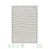 Relay Recycled Indoor/Outdoor Rug - Grey Border - 160x230cm