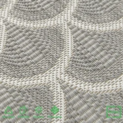 Relay Recycled Indoor/Outdoor Rug - Grey - 120x170cm -Home Furnishing Series Store 14015911 1005006088499902