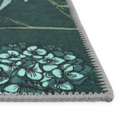 Opal Botanical Rug - Bottle Green - 135x195cm -Home Furnishing Series Store 14015924 1095006091932124