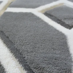 Daytona Gorton Rug - Grey - 120x170cm -Home Furnishing Series Store 14016016 6035006086497696