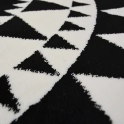 Daytona Atec Rug - Black - 133cm 9 Daytona Atec Rug - Black - 133cm -Home Furnishing Series Store 14016022 1885006085716739