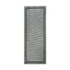 Denver Border Indoor/Outdoor Rug - Grey - 80x200cm 1 Denver Border Indoor/Outdoor Rug - Grey - 80x200cm -Home Furnishing Series Store 14016075 1105006090368065