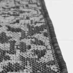 Indoor Outdoor Tile Rug - Grey - 100x150cm -Home Furnishing Series Store 14758875 2295053510826031